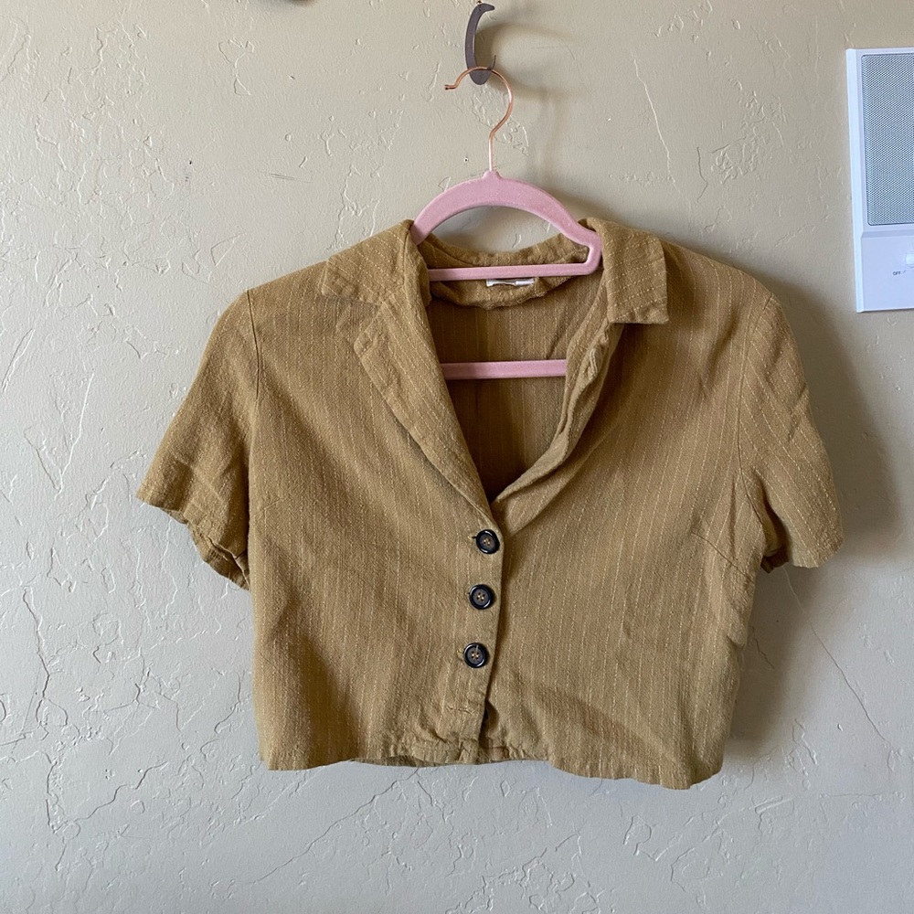 LA hearts crop top